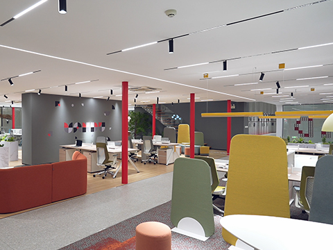 Prinzipien für Bürommöbel Layout