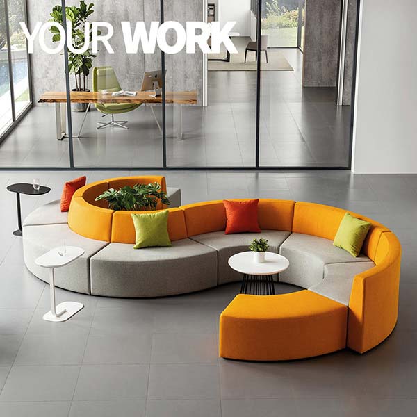 Wartebereich-Sofa-Couch